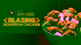 Panda Express NEW Hot Ones Blazing Bourbon Chicken Ad Commercial Brand Imagery Photoshoot 2