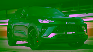 GWM Lee Holdsworth Race Day Memories with the new Haval H6GT Plugin Hybrid SUV Ad Commercial Brand Imagery Photoshoot 2