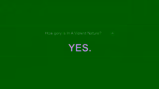 Altitude Films IN A VIOLENT NATURE 20 SPOT SILENT KILLER IN CINEMAS NOW Altitude Films Ad Commercial Brand Imagery Photoshoot 2