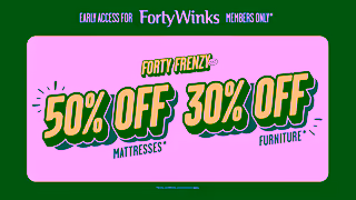 Forty Winks Early Access to Forty Frenzy Ad Commercial Brand Imagery Photoshoot 1
