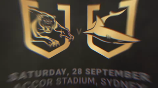 National Rugby League NRL FINALS 2024 PANTHERS V SHARKS Ad Commercial Brand Imagery Photoshoot 2