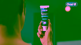 Oral-B NEW OralB Overnight Protect Toothpaste 30s Ad Commercial Brand Imagery Photoshoot 1