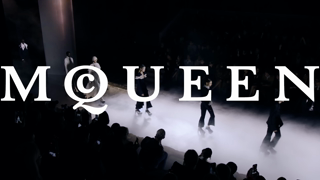 Alexander McQueen AMQ SS25 Show Finale 16x9 LOGO FADE Ad Commercial Brand Imagery Photoshoot 0