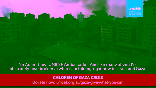 UNICEF Adam Liaw Children of Gaza Crisis 1920x1080 30s Ad Commercial Brand Imagery Photoshoot 0