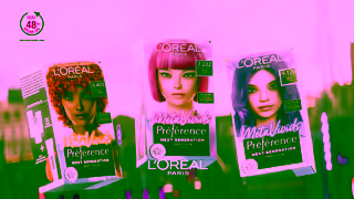 L'Oreal Paris New Preference MetaVivids Your Digital Inspired Colour Ad Commercial Brand Imagery Photoshoot 0