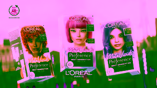 L'Oreal Paris New Preference MetaVivids Your Digital Inspired Colour Ad Commercial Brand Imagery Photoshoot 2