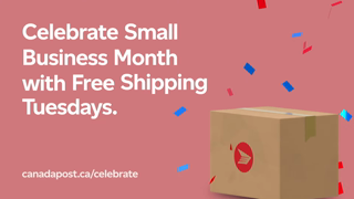 Canada Post Celebrate Small Business Month with Free Shipping Tuesdays Ad Commercial Brand Imagery Photoshoot 2