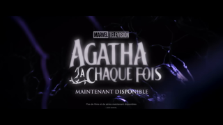 Marvel Agatha Chaque Fois Maintenant disponible sur Disney Ad Commercial Brand Imagery Photoshoot 2