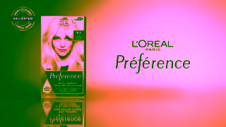 L'Oreal Discover NEW LOral Paris Prfrence Hair Colour With a Gel in Oil Formula for Lasting Shine Ad Commercial Brand Imagery Photoshoot 0