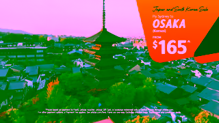 Jetstar Jetstars Japan and South Korea Sale on now Ad Commercial Brand Imagery Photoshoot 1