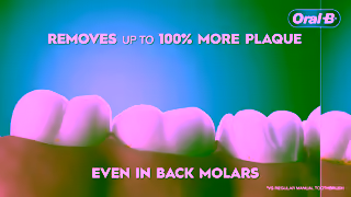 Oral-B OralB iO Removes up to 100 more plaque even in back molars Ad Commercial Brand Imagery Photoshoot 2