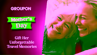 Groupon Check out our Mothers Day specials Ad Commercial Brand Imagery Photoshoot 1