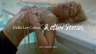 & Other Stories Fall Fashion 2024 as envisioned by Nadia Lee Cohen Ad Commercial Brand Imagery Photoshoot 1