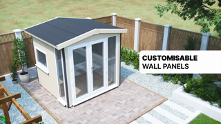 Dunster House Transform Your Garden with the Dominator Composite Garden Office Dunster House Ad Commercial Brand Imagery Photoshoot 0