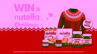 Nutella Win A Limited Edition Nutella Christmas Jumper nutellawithlove Ad Commercial Brand Imagery Photoshoot 1