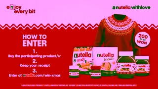Nutella Win A Limited Edition Nutella Christmas Jumper nutellawithlove Ad Commercial Brand Imagery Photoshoot 2