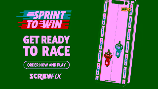 Screwfix Sprint to Win Screwfix Ad Commercial Brand Imagery Photoshoot 2