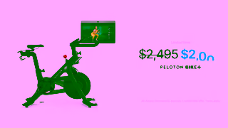 Peloton 2025 US en bike q4 fy25 pton May Promo strikethrough 2000 lifestyle video 16x9 15s olv null Ad Commercial Brand Imagery Photoshoot 2