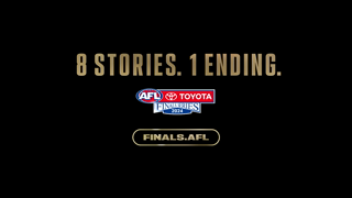 Australian Football League 2024 Toyota AFL Finals Series 8 Stories 1 Ending Ad Commercial Brand Imagery Photoshoot 2