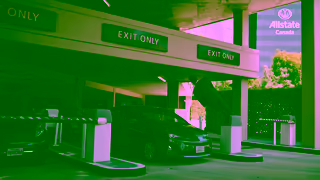 Allstate Mayhem Parking Gate 30 Ad Commercial Brand Imagery Photoshoot 0