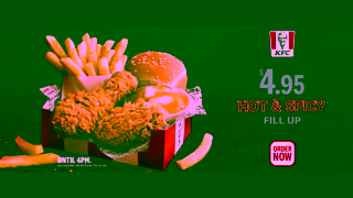 KFC KFCs 495 Fill Up ft Hot Spicy Ad Commercial Brand Imagery Photoshoot 1