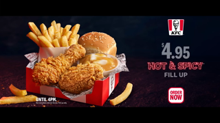 KFC KFCs 495 Fill Up ft Hot Spicy Ad Commercial Brand Imagery Photoshoot 1