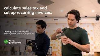 Intuit Small Business Big Why Monogram Coffee Ad Commercial Brand Imagery Photoshoot 1