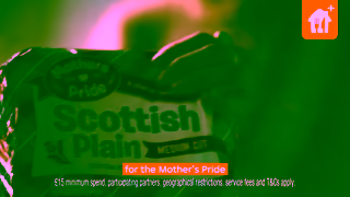 Just Eat UK ONE 6sec Scottish Bread 2B LIVE ACTION ONLINE TITLED SUBS 16x9 2025 07 03 Ad Commercial Brand Imagery Photoshoot 1