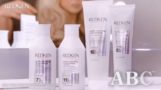 REDKEN For a better bang copy Sabrina Carpenters haircare routine Ad Commercial Brand Imagery Photoshoot 1