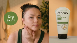 Aveeno Aveeno Daily Moisturizing Face Cream Provides 24H Moisture Ad Commercial Brand Imagery Photoshoot 0