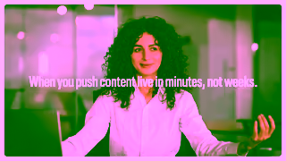 Contentful Dynamic content made blissfully simple Feeling so Contentful Ad Commercial Brand Imagery Photoshoot 0