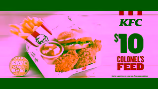 KFC $10 Colonel's Feed Ad Commercial Brand Imagery Photoshoot 2