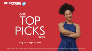 Shoppers Drug Mart Shop the Top Picks Eventon now at Shoppers Drug Mart Ad Commercial Brand Imagery Photoshoot 2