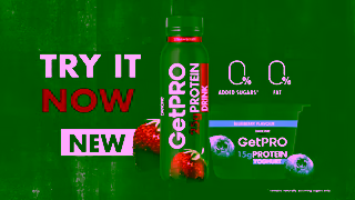 GetPRO NEW Danone GetPro Ad Commercial Brand Imagery Photoshoot 2