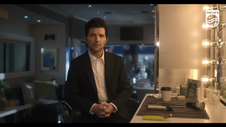 Philips Adam Scott chooses Philips Norelco for facial hair thatll freak out his kids Ad Commercial Brand Imagery Photoshoot 1