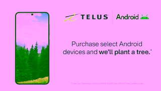 TELUS TELUS Buy a phone and well plant a tree Ad Commercial Brand Imagery Photoshoot 0