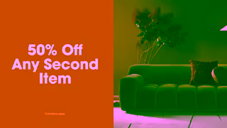 Freedom Furniture Because great style loves company Get more for home with 50 off any second item Ad Commercial Brand Imagery Photoshoot 0