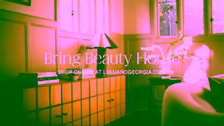 LULU and GEORGIA Lulu and GeorgiaBring Beauty Home Ad Commercial Brand Imagery Photoshoot 2