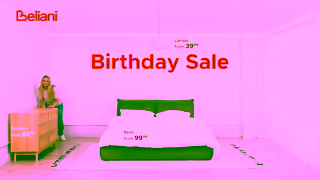 Beliani Beliani Bedroom Birthday Peak 2025 20s UK Horizontal Ad Commercial Brand Imagery Photoshoot 0