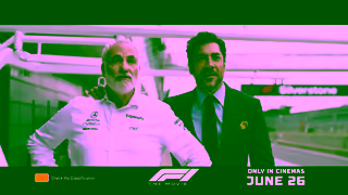 Warner Brothers F1 The Movie In cinemas June 26 Ad Commercial Brand Imagery Photoshoot 0