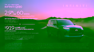 Infiniti MY25 QX80 Private Jet April SSE Offer 15 Ad Commercial Brand Imagery Photoshoot 2