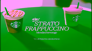 Starbucks NEW Strato Frappuccino The Starbucks Coffee Company Ad Commercial Brand Imagery Photoshoot 2