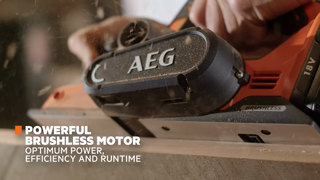 AEG Power Tools AEG 18V Brushless 82mm Planer BHO18B in action Ad Commercial Brand Imagery Photoshoot 0