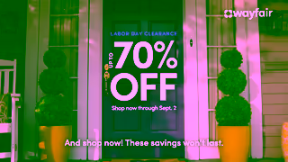 Wayfair US OV Labor Day25 Category 16x9 30 Final Ad Commercial Brand Imagery Photoshoot 2