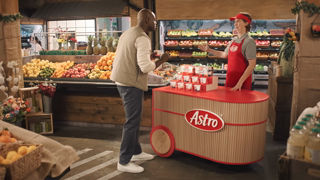 Astro Yoghurt Astro Original Fruit on the Bottom 15s EN Ad Commercial Brand Imagery Photoshoot 2