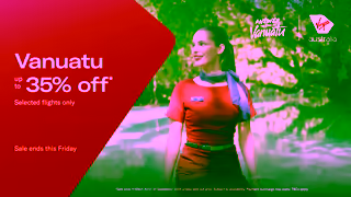 Virgin Australia Vanuatu sale Ad Commercial Brand Imagery Photoshoot 0