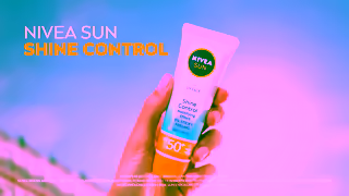 Nivea NIVEA SUN UV FACE Shine Control Ad Commercial Brand Imagery Photoshoot 2