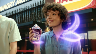 Hungry Jacks Hungry Jacks NEW Hungry Jacks Cosmic Storm Space Shake Ad Commercial Brand Imagery Photoshoot 0