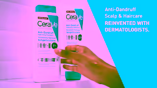 CeraVe CeraVe CA Antidandruff Hydrating Haircare Ad Commercial Brand Imagery Photoshoot 0