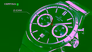 CERTINA DS7 CHRONO AUTO THE NEW HIGHIMPACT SPORTS TIMEPIECE 15s B 169 Ad Commercial Brand Imagery Photoshoot 0